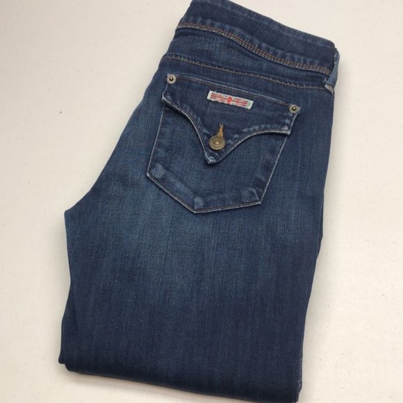 MADE IN USA HUDSON CLASSIC SKINNY JEANS 27x32 ⭐ - Picture 1 of 10